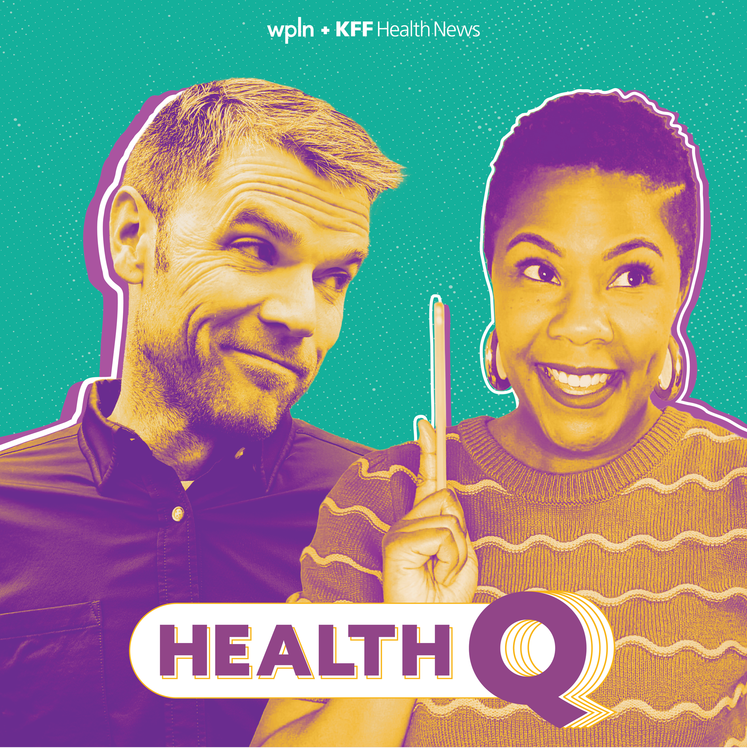 HealthQ podcast branding
