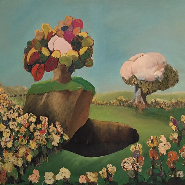 Benny Andrews, Trees of Life , 1966. Art © Estate of Benny Andrews/Licensed by VAGA, New York, NY.