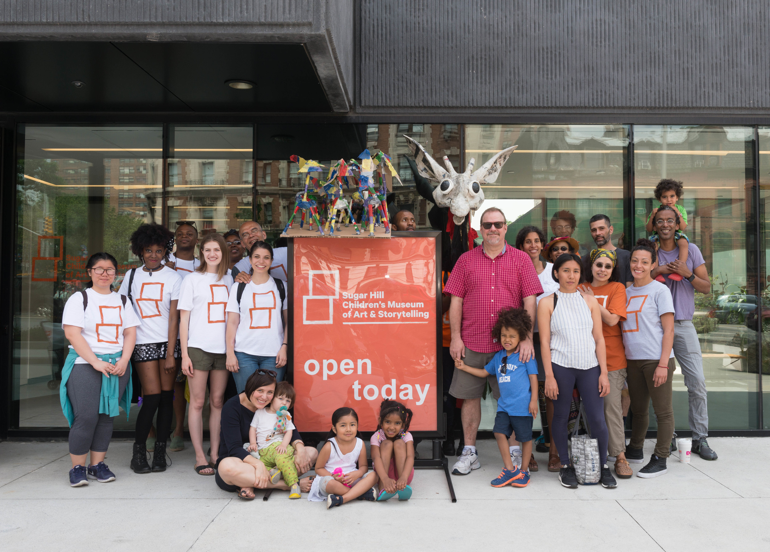 Hike the Heights/Giraffe Path 2016 kicks off at the Sugar Hill Children's Museum