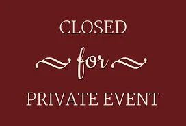 Museum closed for a Private event