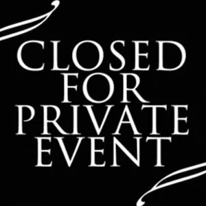 The Museum is Closed Today due to a Special Event
