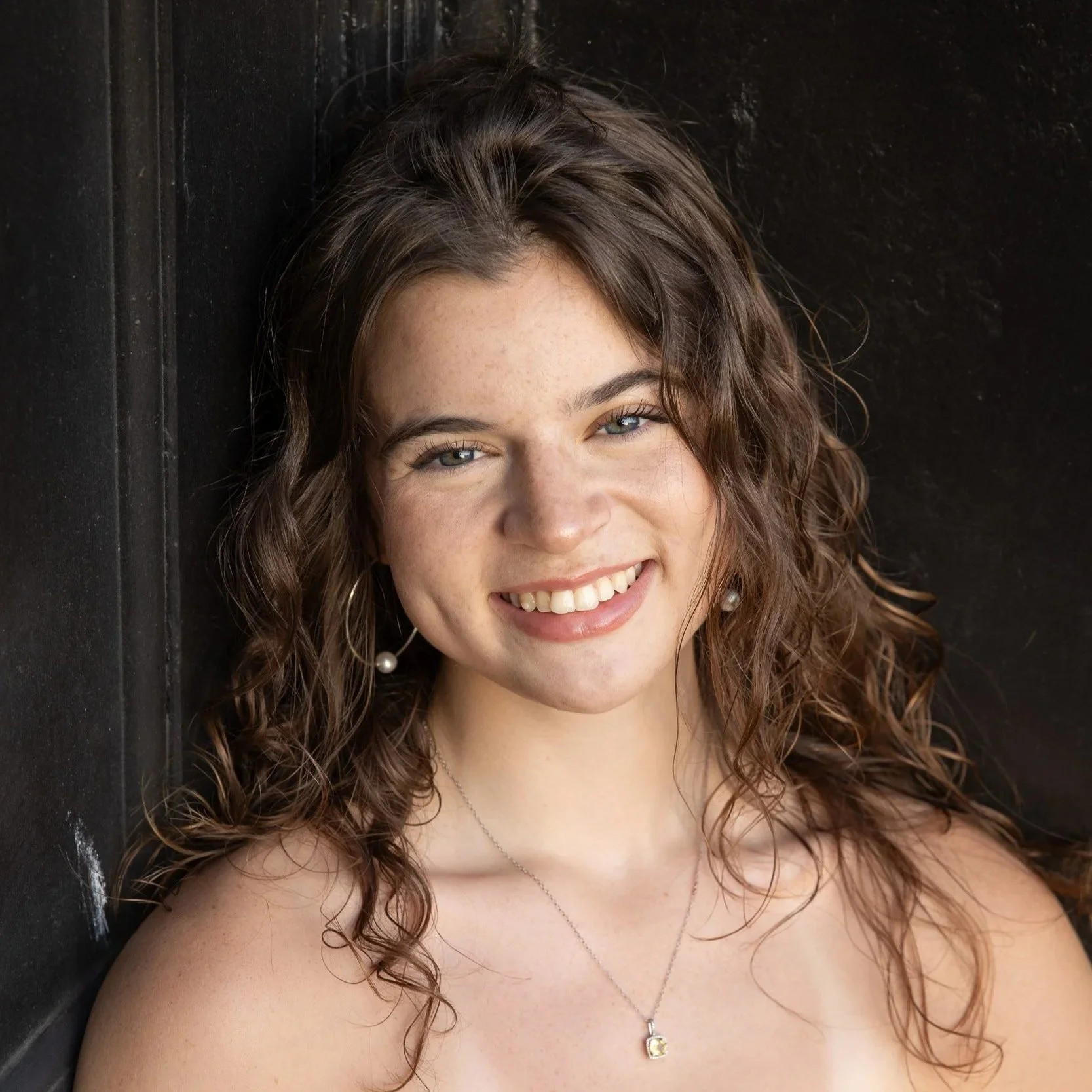 senior portrait head shots