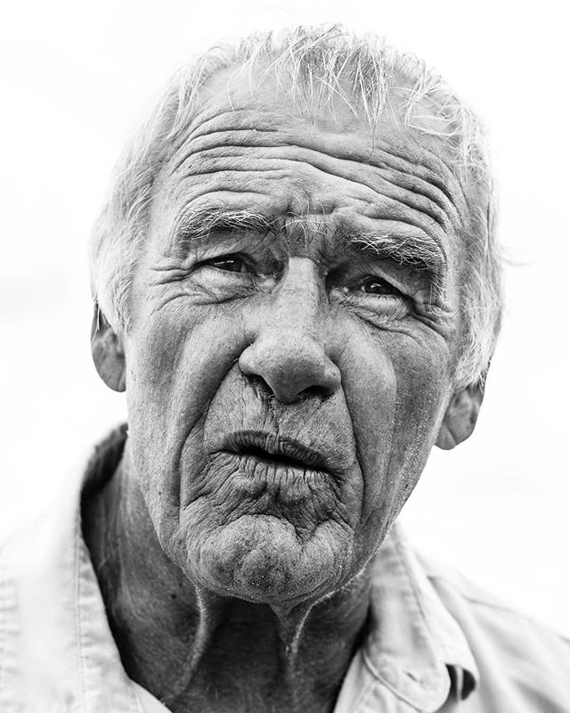 Captain Don Barr from Indian Point, Nova Scotia. All of you are familiar with the Bluenose on our dime, a schooner with an impressive racing history. Cpt Barr was the captain of the Bluenose II for over 30 years, sailing it all over the Atlantic. You