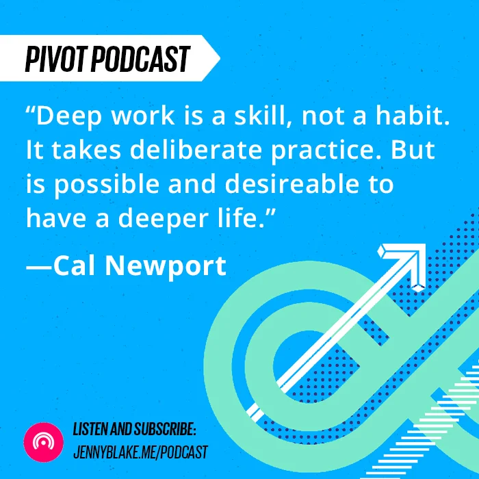 29: Deep Work: Ditch Cognitive Junk Food with Cal Newport