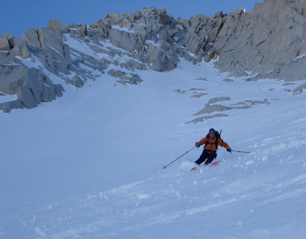  Backcountry skiiing 