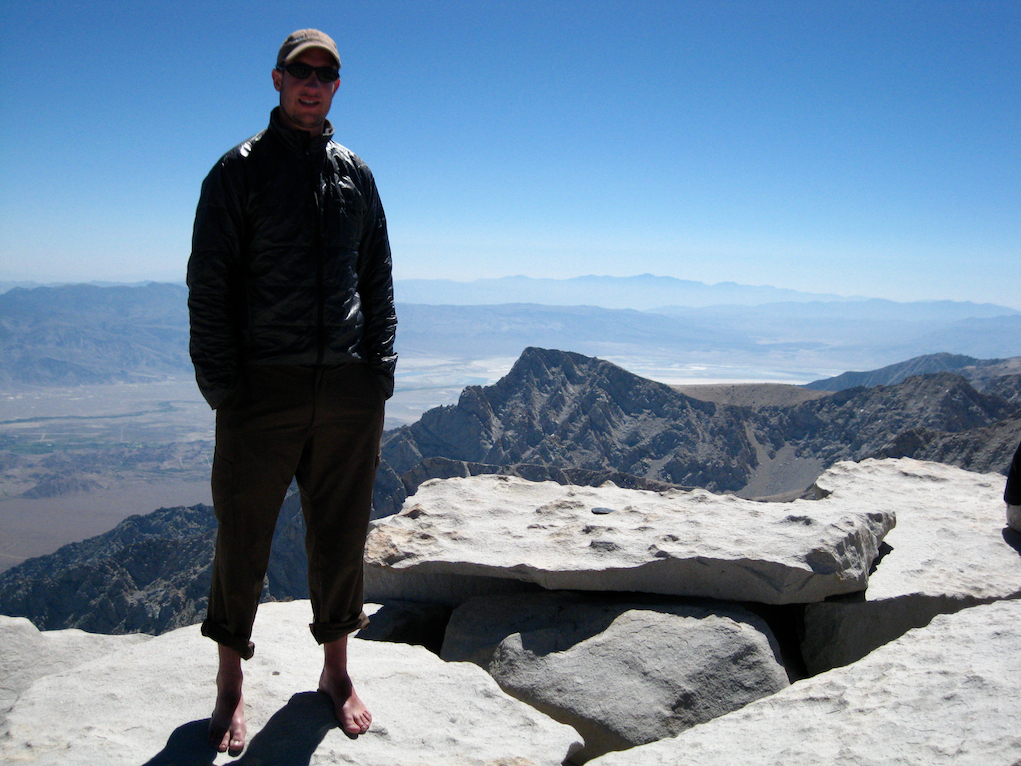  Standing on the summit of Mount Whitney 