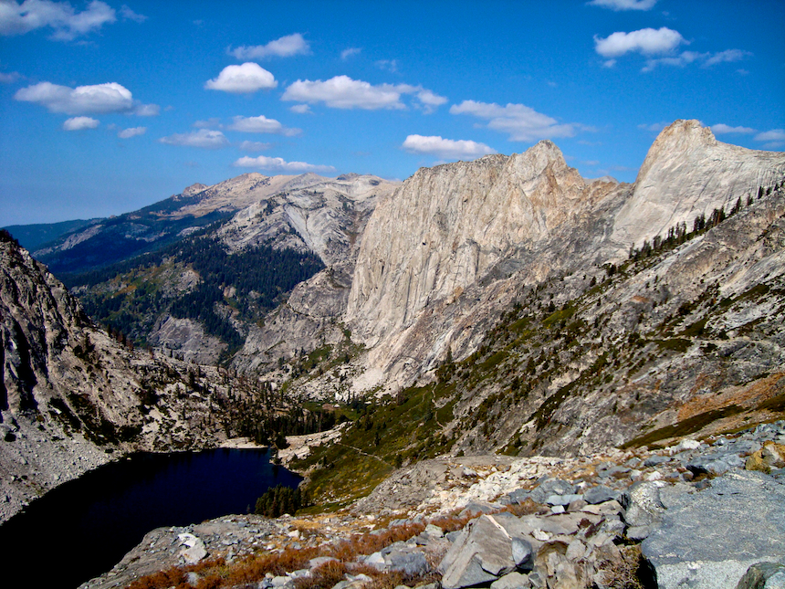  A view of Angel Wings and Hamilton Lakes 