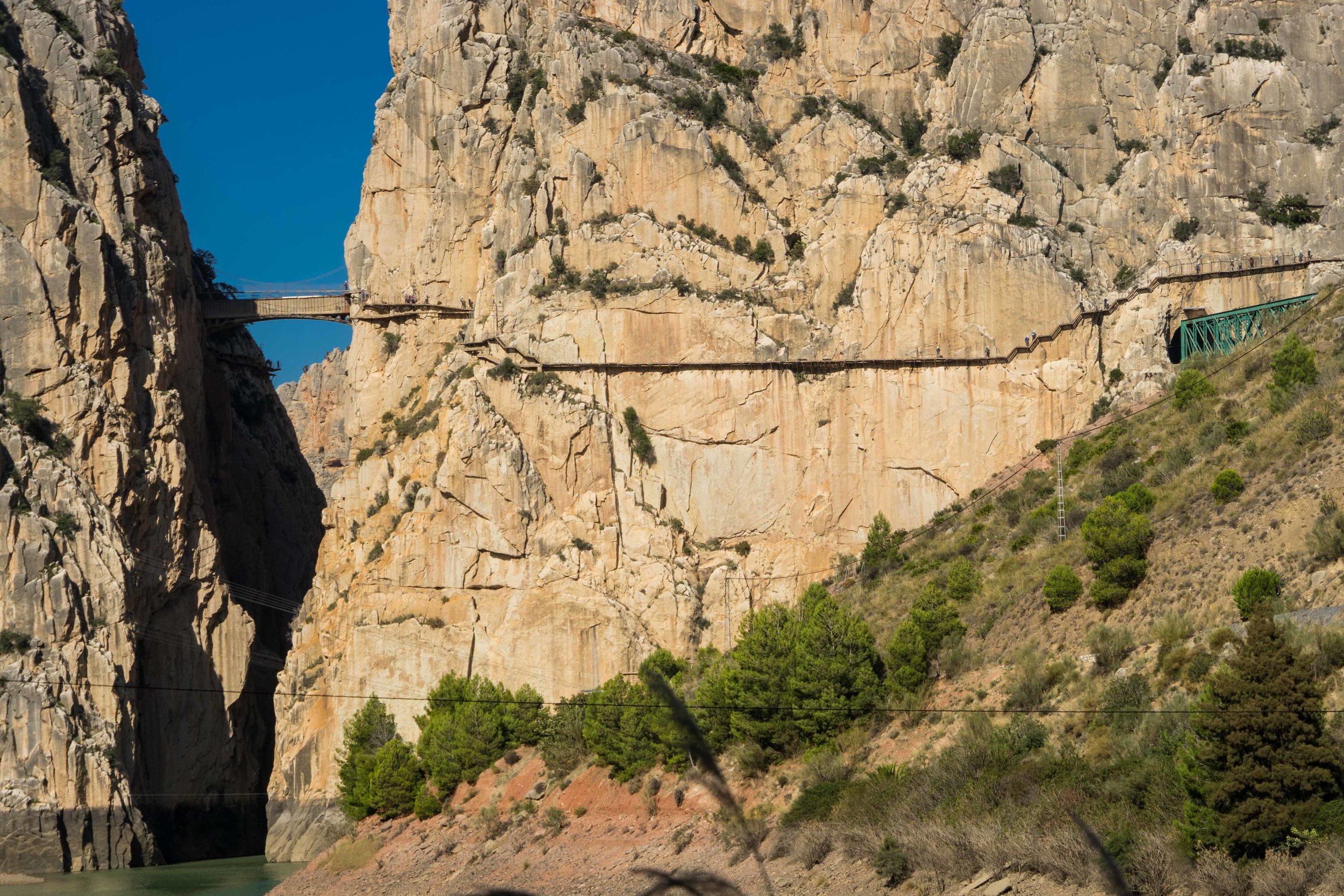 The Famous "Camino del Ray" in El Chorro