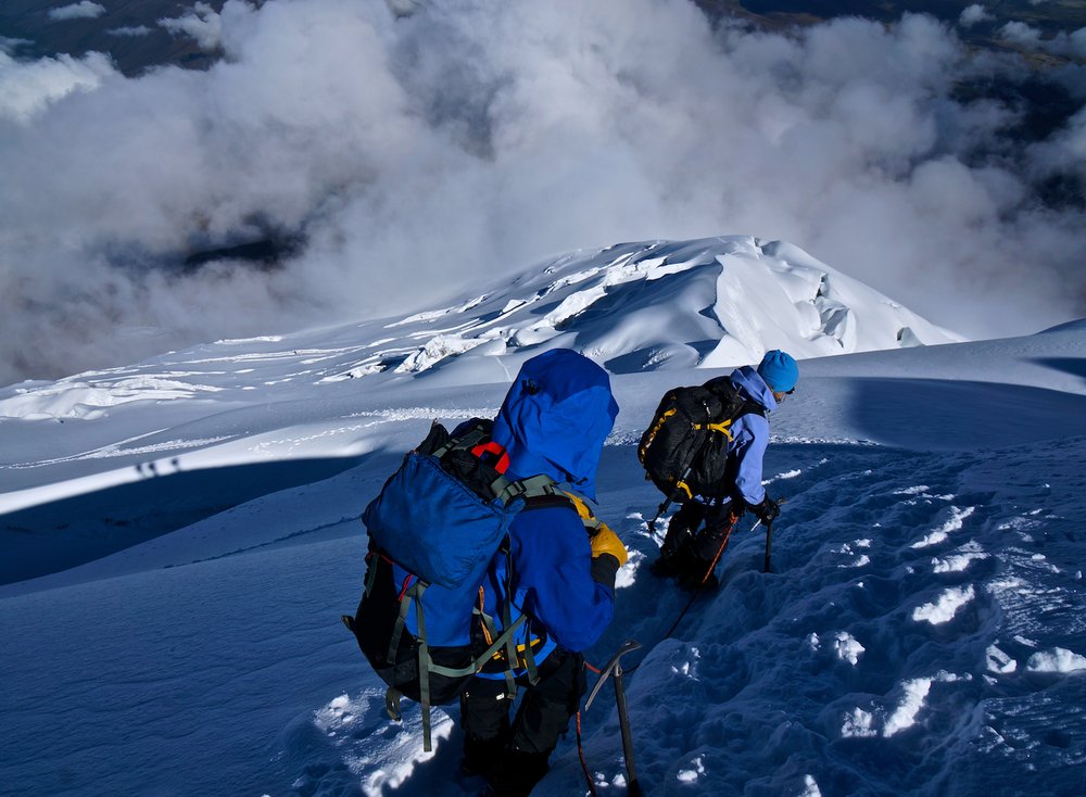 Descending Cotopaxi