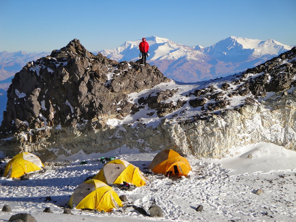 High camp on Aconcagua