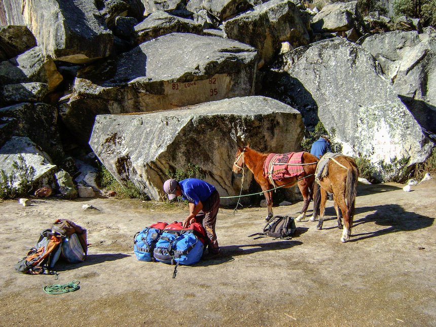 Ishinca Valley base camp