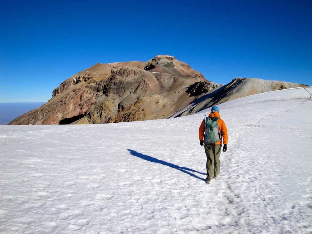 Climbing Izztacihuatl