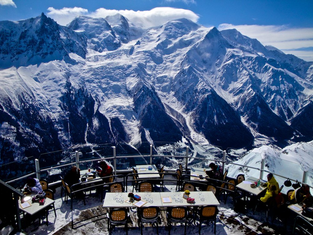  View of the Mont Blanc Massif