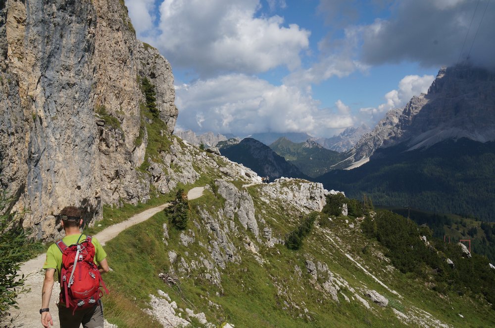 Hiking the Alta Via One trek