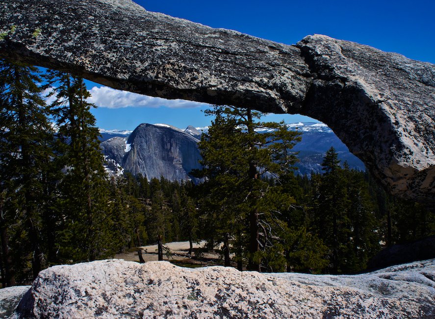 Natural Arch Yosemite High Country