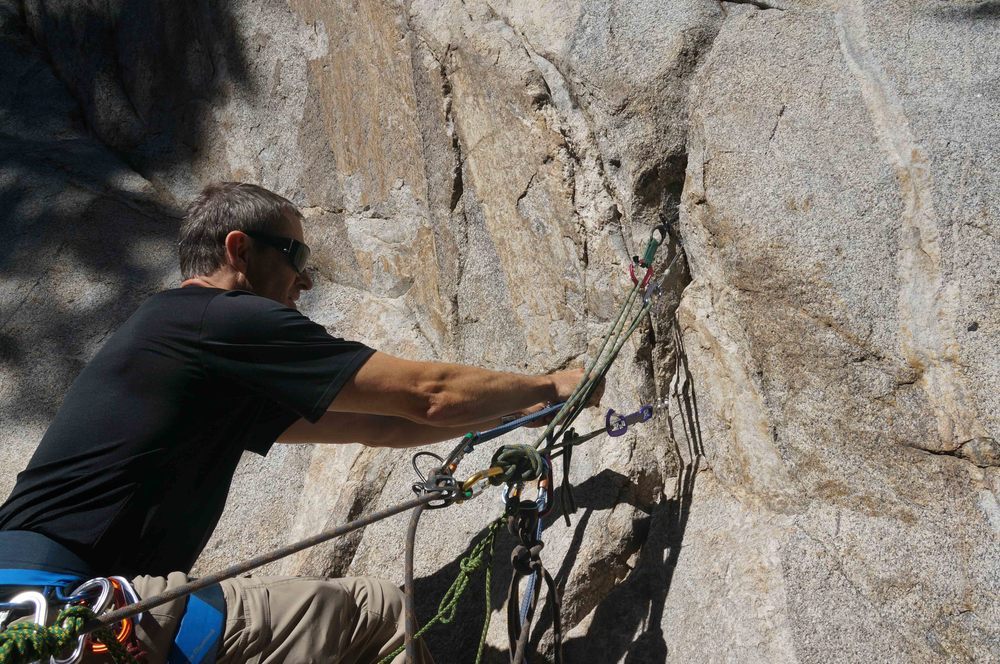 Building rock climbing anchors (Copy)