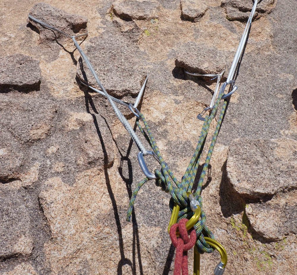 A unique rock climbing anchor (Copy)