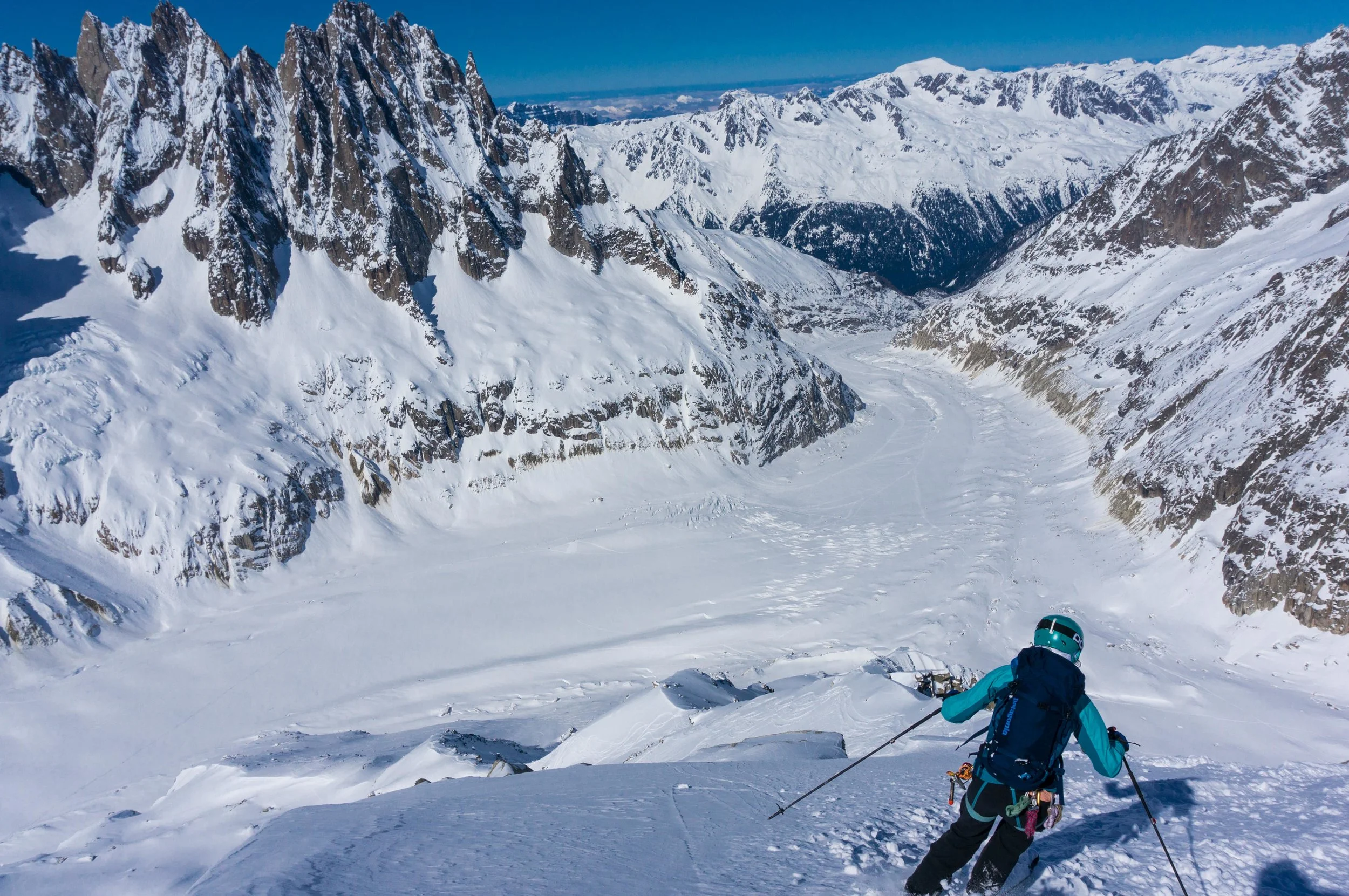 Skiing Alps Of Europe Freeride Ski Touring Ski Mountaineering 