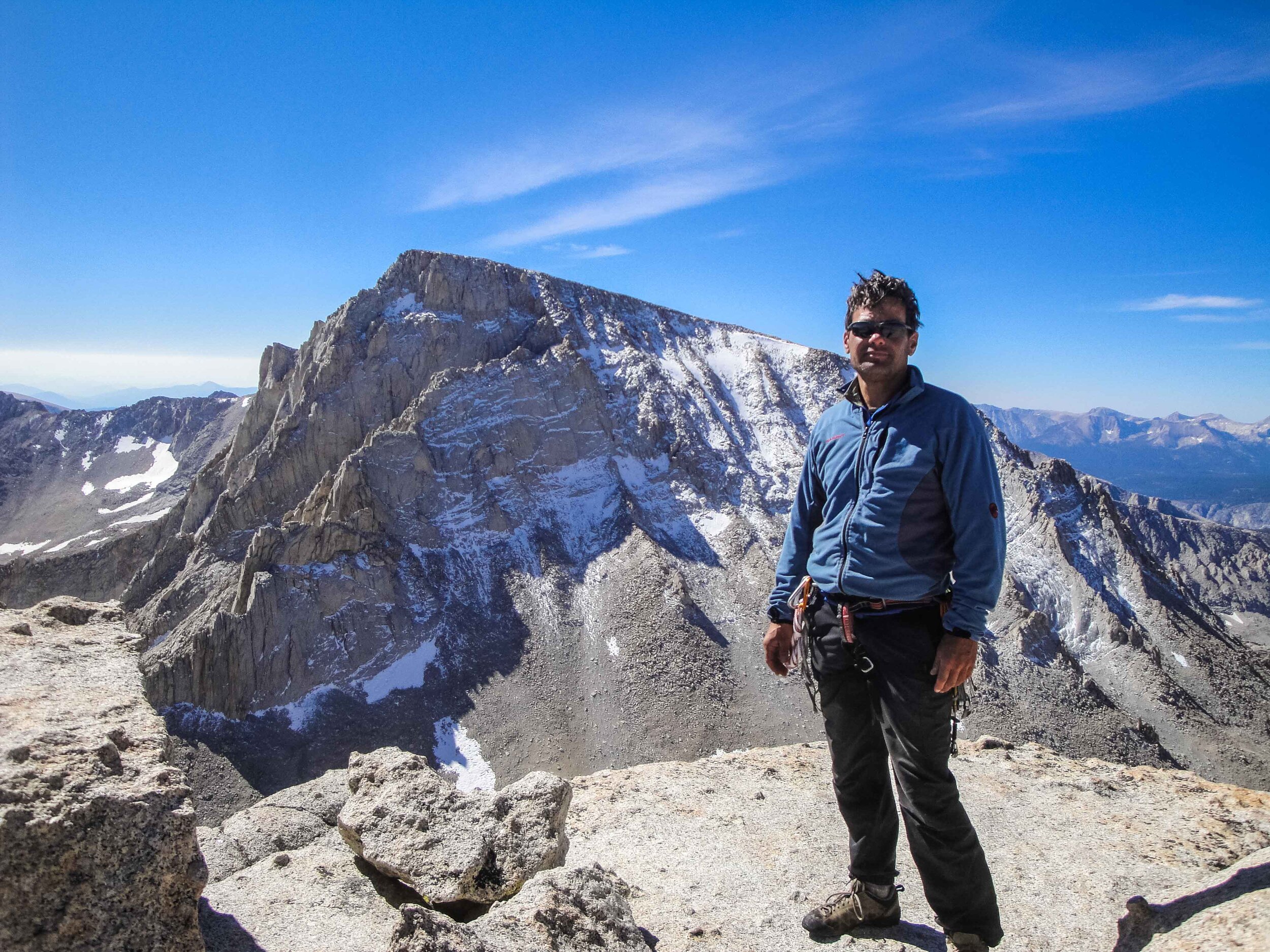 View of Mount Whitney from the summit of Mount Russell