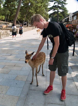 Ville and a Deer