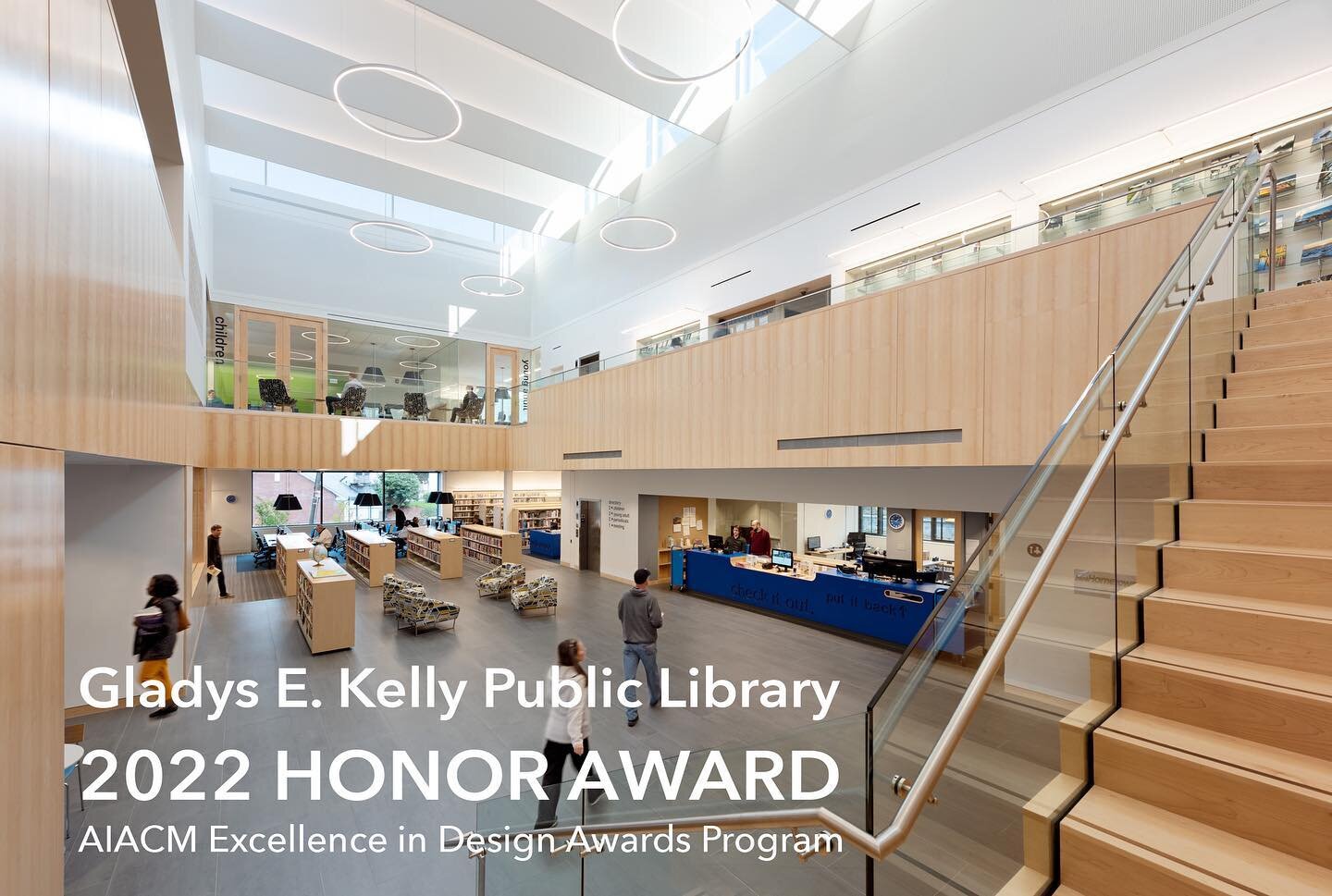 We are excited to announce that the Gladys E. Kelly Public Library in Webster, MA has received a 2022 Honor Award for Design Excellence from AIA Central Massachusetts! Congratulations to all those involved in the project. @websterpubliclibrary

We al