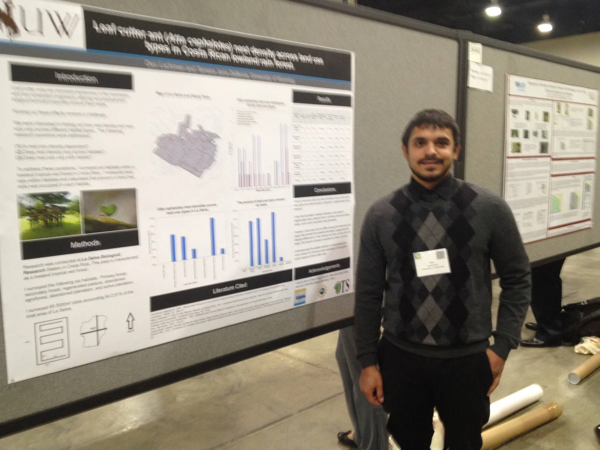 Deo Lachman at the annual SACNAS meeting, October 2015