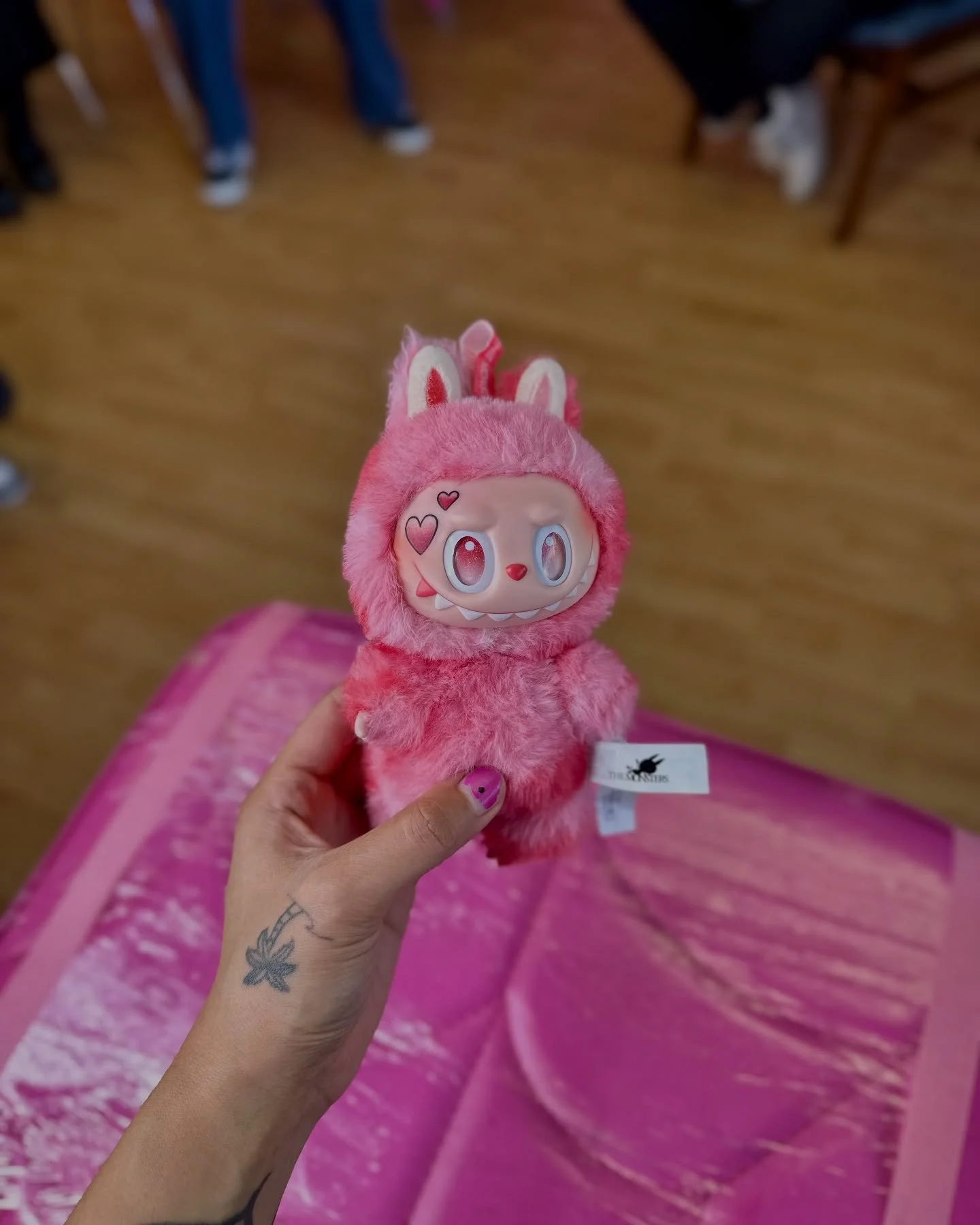 Labubu flash day was fun 🤭🌸 Thanks to everybody who came through and got face tats!