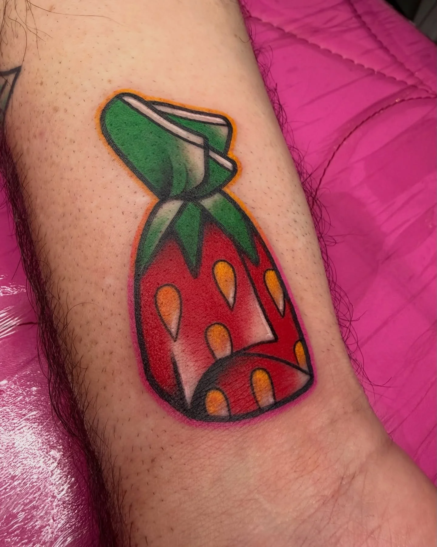 Strawberry bon bon nostalgia on deck 🍓💖 Thank you James!