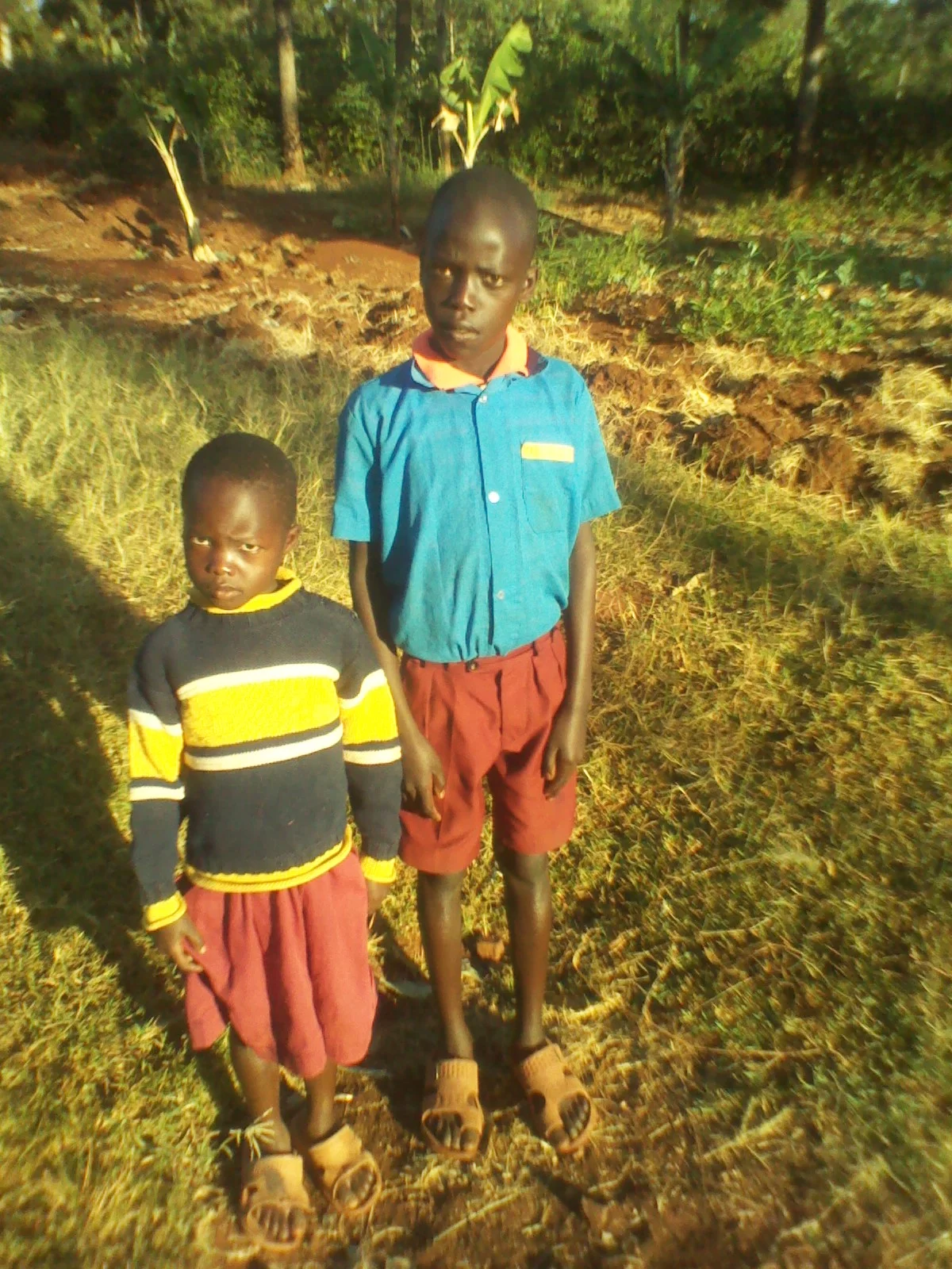 Elvine Kemunto and Gregory Mosota