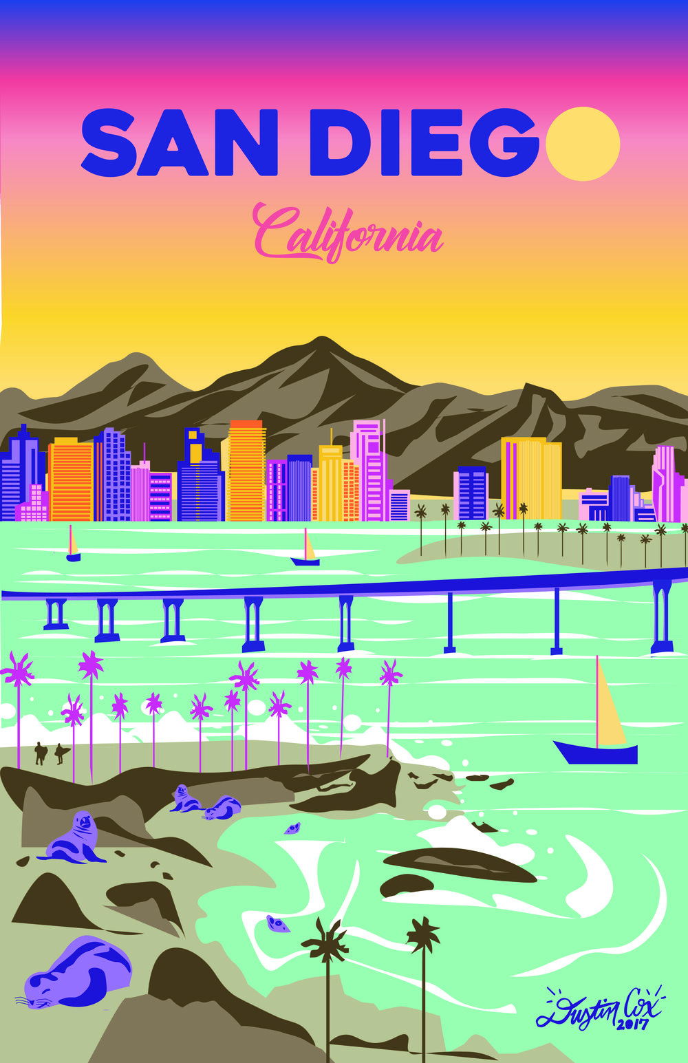 San Diego City Connect A | Poster