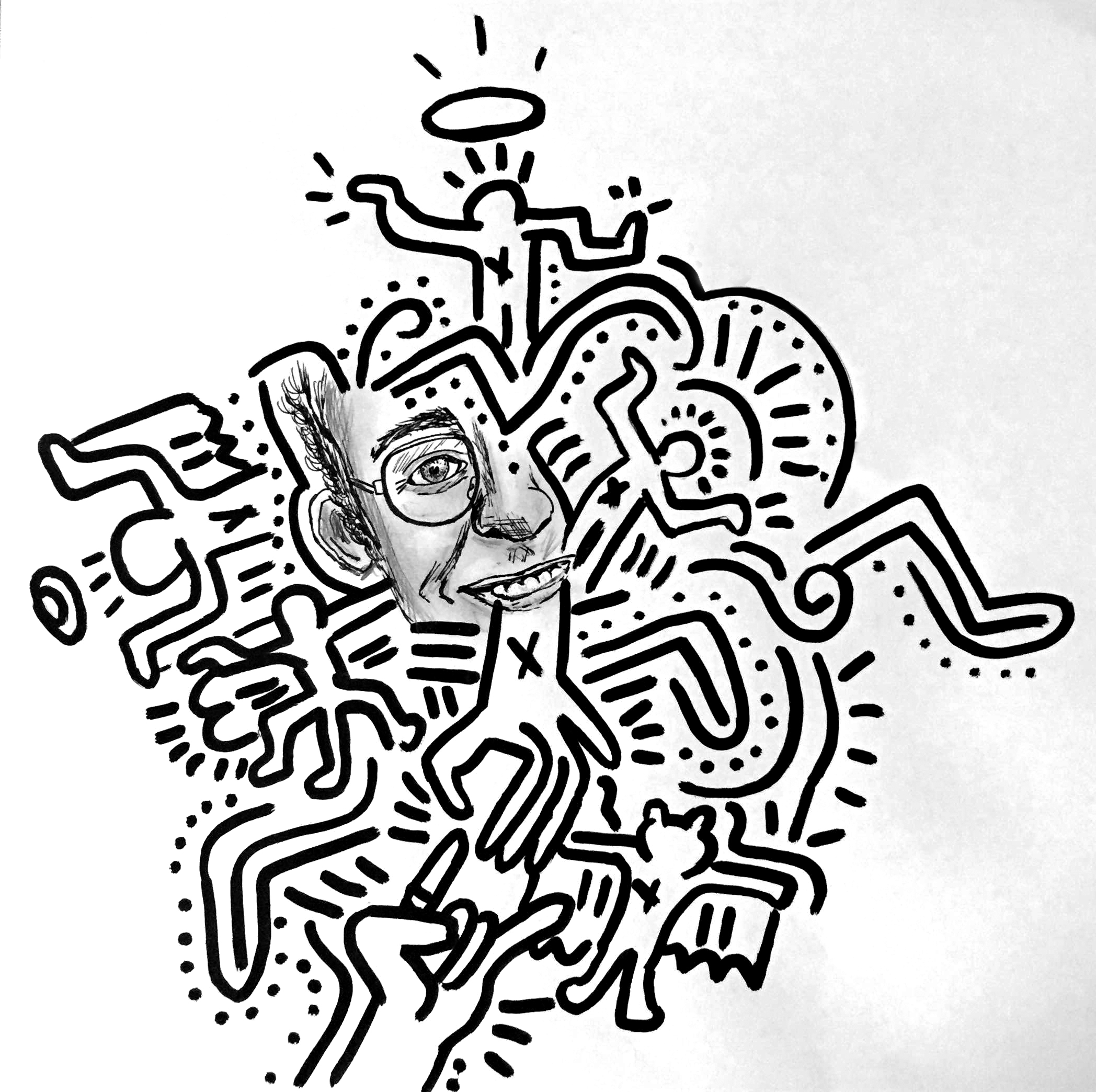 Keith Haring Dedication