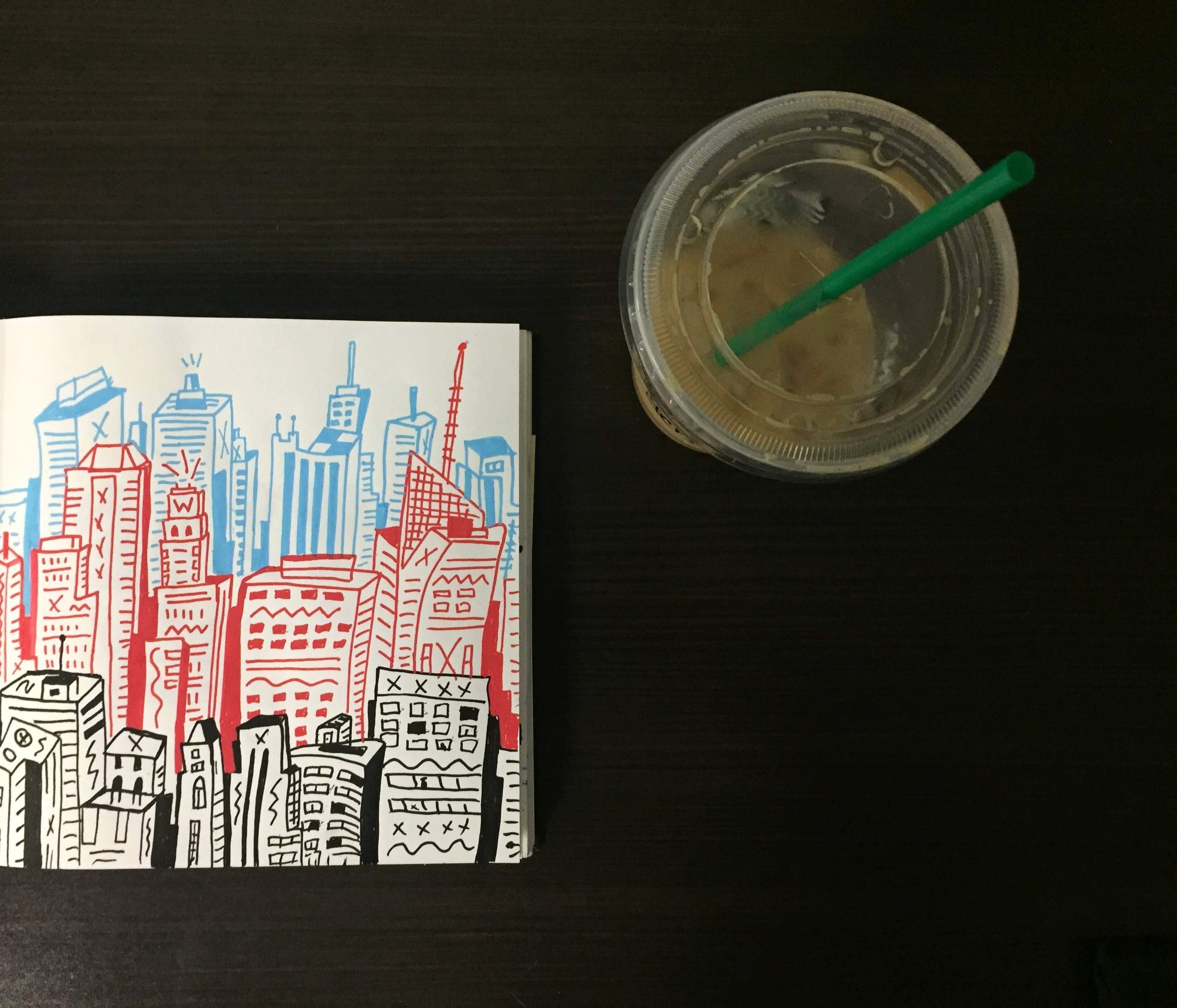 Buildings and My favorite color Pallett 