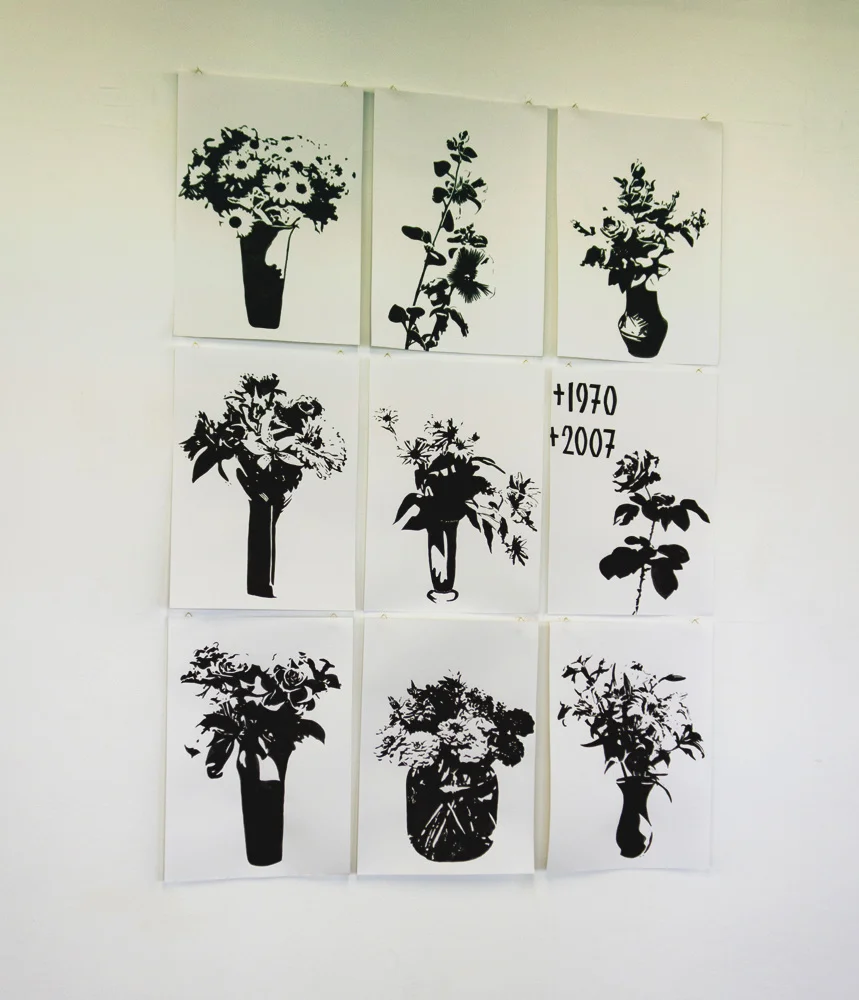 S/T Tinta sobre papel. 60 x42 cm (cada uno). 2012