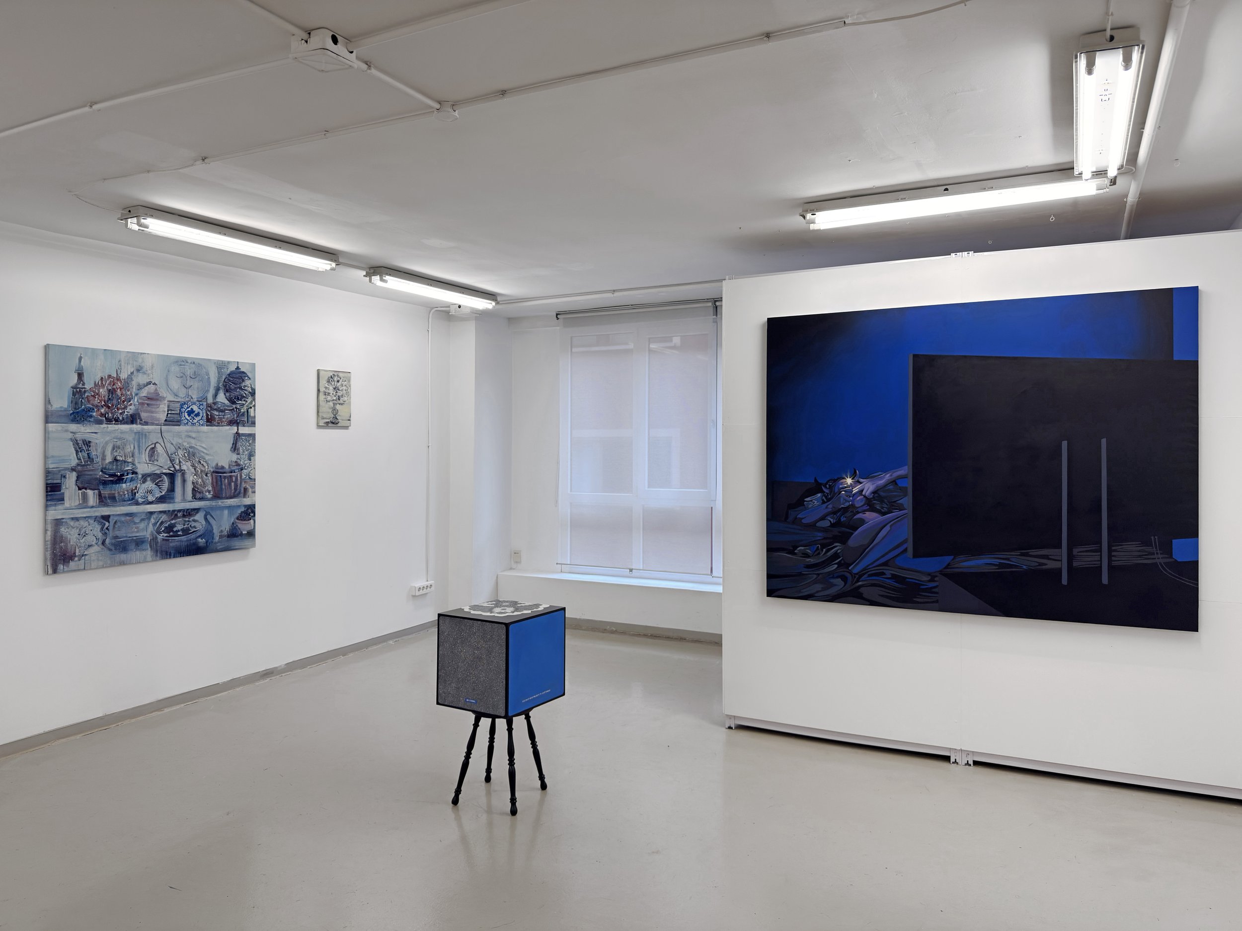 "Allí donde está el peligro".  Exposición colectiva con obras de Valentina Vacó, Bogdan Chaikovskyi, Sheila Cañestro y Nicolás Romero