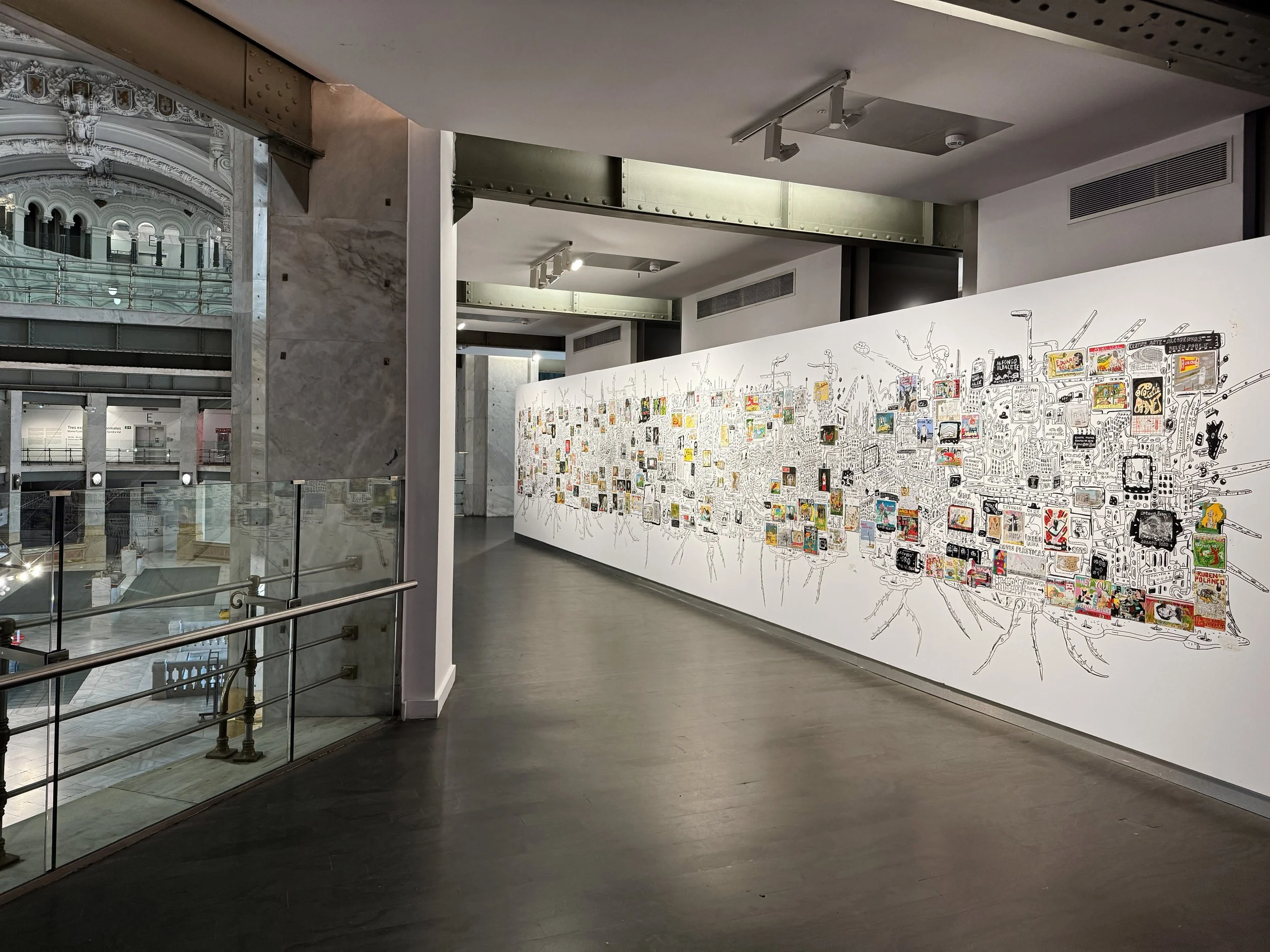 Luis Pérez Calvo. "Cromos de artista". CentroCentro, Madrid