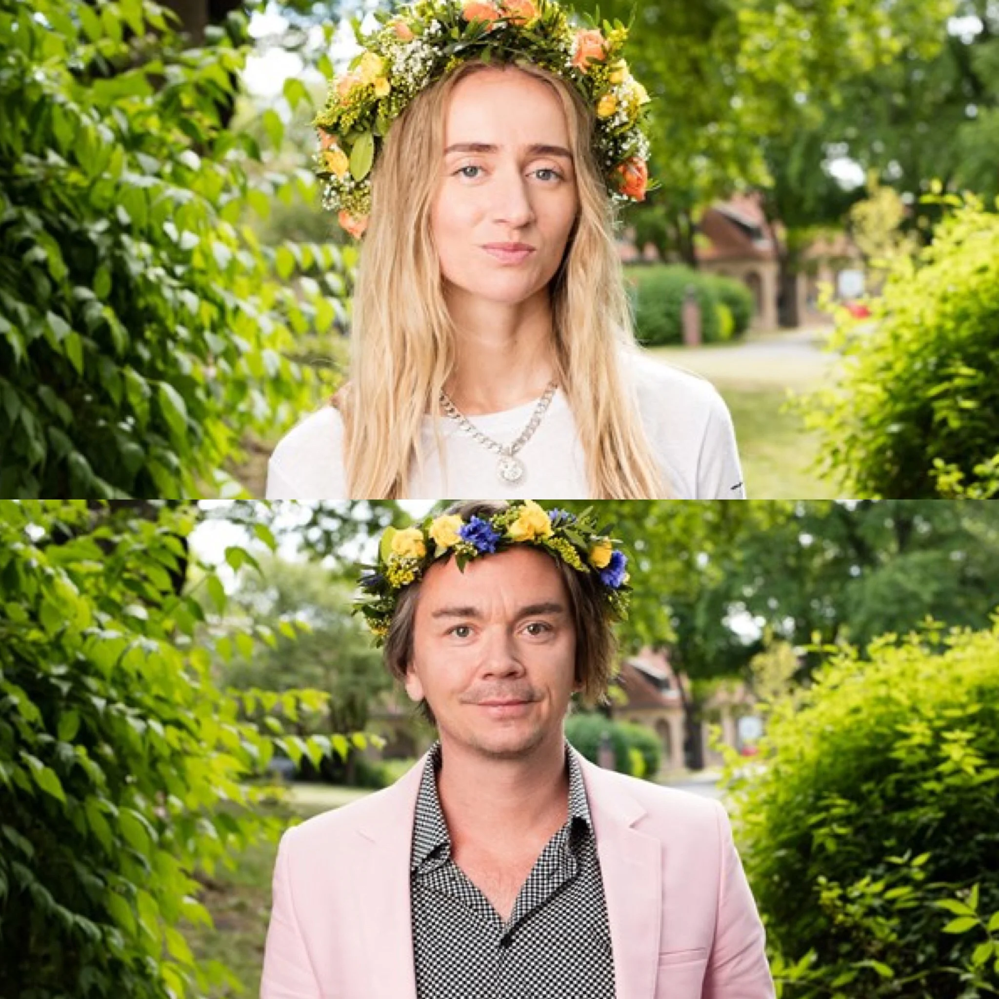 Silvana Imam, Emil Jensen (Foto: Mattias Ahlm/Sveriges Radio)