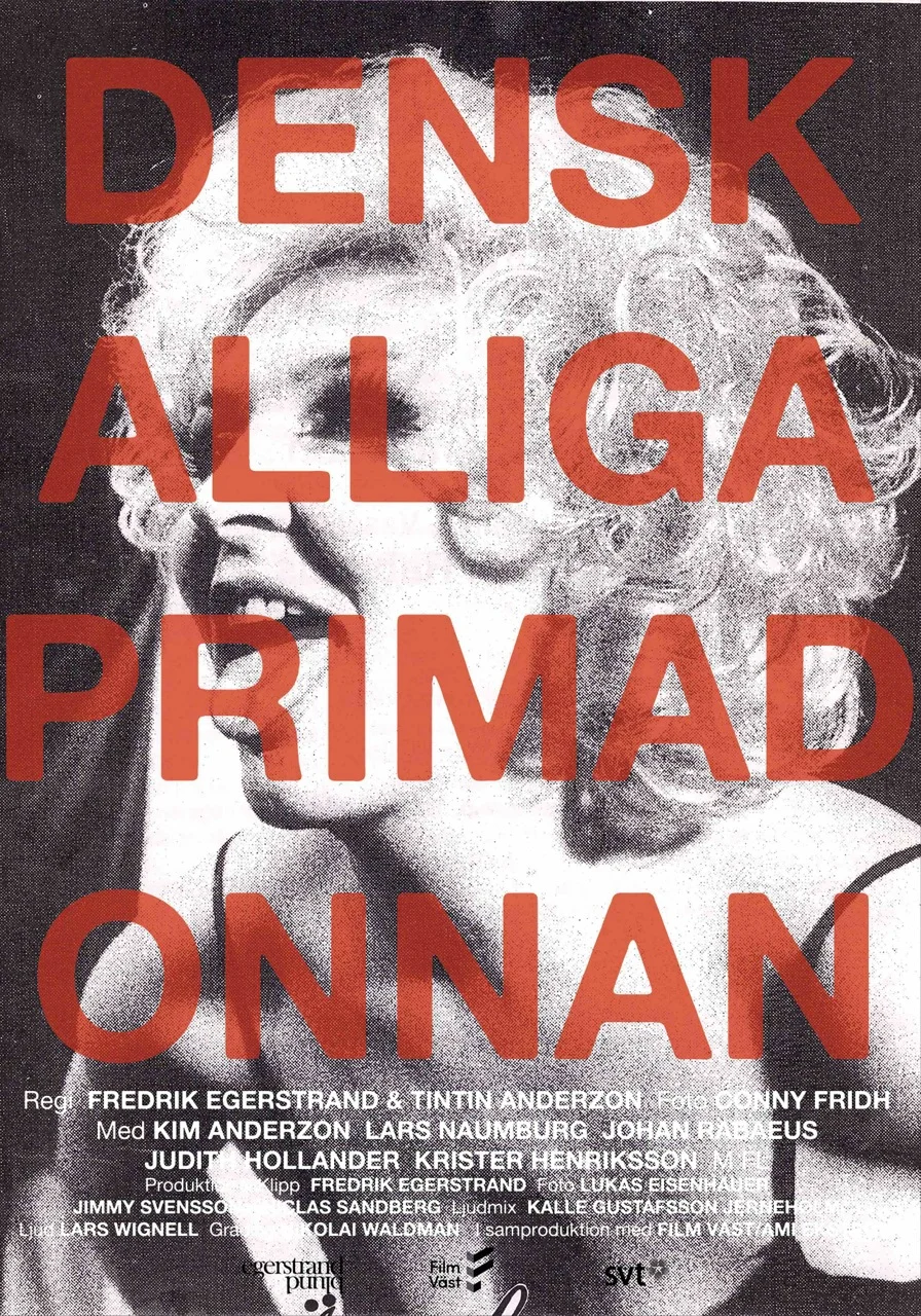 Poster för Den Skalliga Primadonnan.