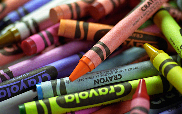 Crayola crayons. ©Stephenie Koerne