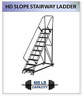 HD Slope Stairway Ladder