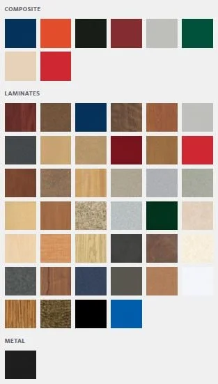 Cebra Cluster Seating Units Finishes