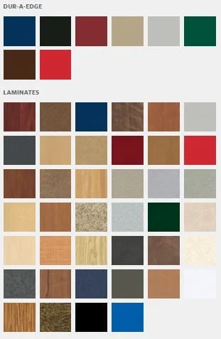 Dur-A-Edge® Door Receptacle Finishes