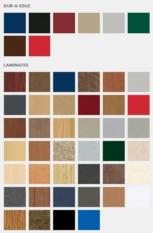 Drop Top Receptacle Finishes