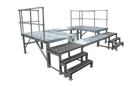 platform with stairs