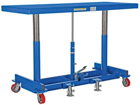 Steel Ergonomic Long Deck Cart