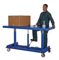 Steel Long Deck Cart