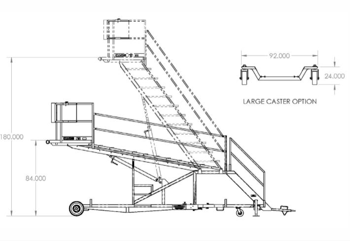 B7 Aircraft Stand 15F2011