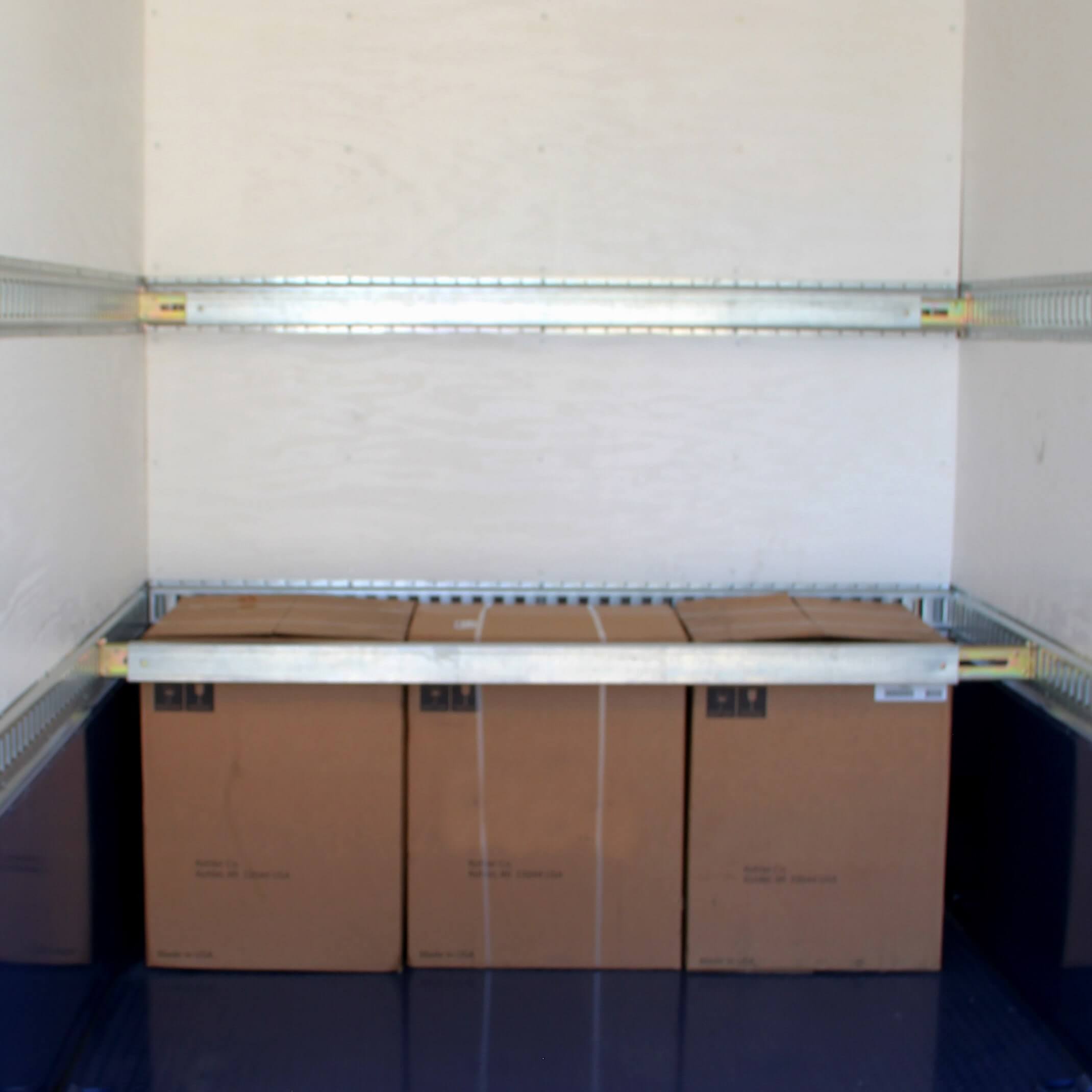 Air-Tow Enclosed Trailer - Shelving