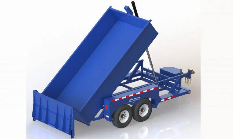 Air-tow Drop-Deck/Dump Trailers