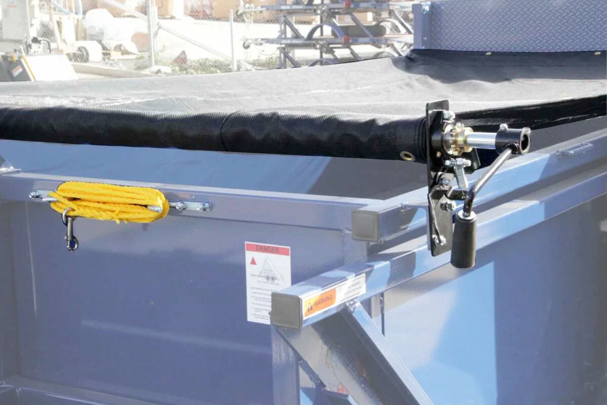 Air-tow Drop-Deck/Dump Trailer-Roll Up Cover Kit
