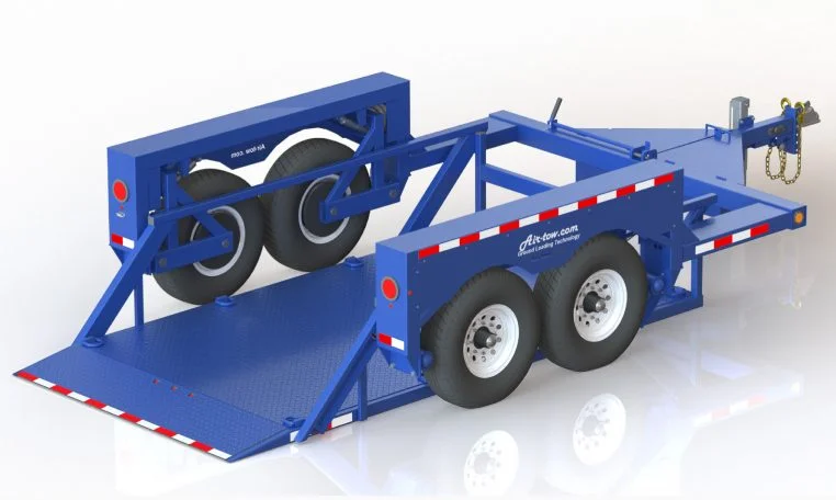 Air-tow Flatbed Trailers - Tandem Axle-T12-7